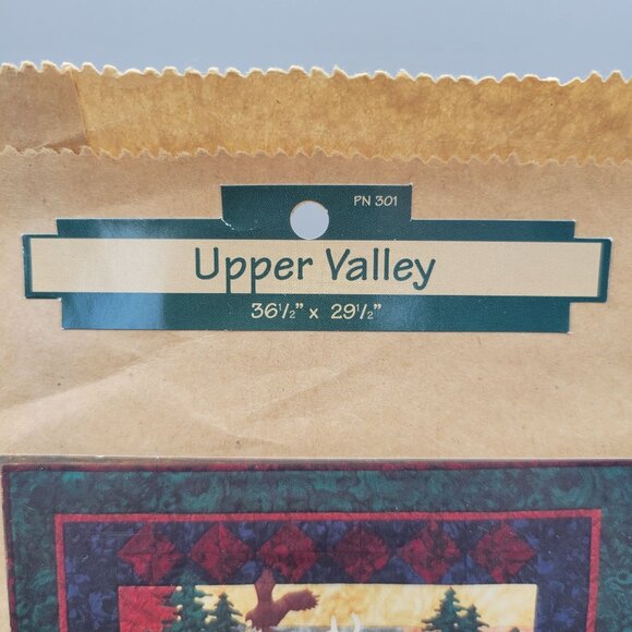 Upper Valley Elk Eagle Quilt Pattern McKenna Ryan Pine Needles 36.5 x 29.5 - Picture 3 of 5